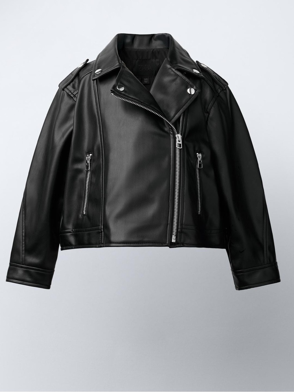 5T NWT ZARA Toddler Girl Faux Leather Biker Jacket